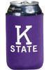 Purple K-State Wildcats Vault Insulated Coolie