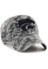 47 Black K-State Wildcats Nilan OHT Clean Up Adjustable Hat