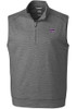 Mens K-State Wildcats Charcoal Cutter and Buck Shoreline Vest