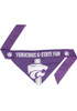 Purple K-State Wildcats Team Pet Bandana