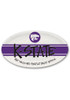Purple K-State Wildcats 6.75 x 12.25 Oval Melamine Serving Tray