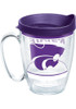 Purple K-State Wildcats Traditions 16 oz Plastic Tumbler