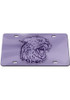 K-State Wildcats Purple  Lavender Inlaid License Plate