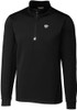 Mens K-State Wildcats Black Cutter and Buck Traverse Stretch 1/4 Zip Pullover