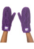 Chunky Knit K-State Wildcats Womens Gloves