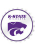 Purple K-State Wildcats Mascot Bottle Cap Wall Sign