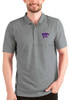 Mens K-State Wildcats Grey Antigua Esteem Short Sleeve Polo Shirt