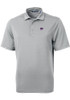 Mens K-State Wildcats Grey Cutter and Buck Virtue Eco Pique Short Sleeve Polo Shirt