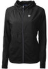 Womens K-State Wildcats Black Cutter and Buck Adapt Eco Light Weight Jacket