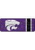 Purple K-State Wildcats Stripe Wireless USB Keyboard Computer Accessory