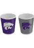 Purple K-State Wildcats 2oz Ceramic Shot Glass