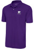 Mens K-State Wildcats Purple Antigua Alumni Legacy Pique Short Sleeve Polo Shirt