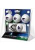 White K-State Wildcats Ball and CaddiCap Holder Golf Gift Set
