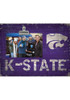 Purple K-State Wildcats Team Clip Picture Frame