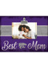 Purple K-State Wildcats Best Mom Clip Picture Frame