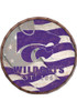 Purple K-State Wildcats Flag 16 Inch Barrel Top Sign