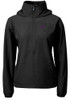 Womens K-State Wildcats Black Cutter and Buck Charter Eco Long Sleeve Pullover