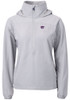 Womens K-State Wildcats Grey Cutter and Buck Charter Eco Long Sleeve Pullover