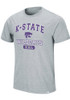 K-State Wildcats Grey Colosseum Wyatt Short Sleeve T Shirt