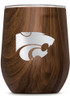 Brown K-State Wildcats Corkcicle Triple Insulated Stainless Steel Stemless
