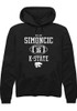 Kellen Simoncic Rally Mens Black K-State Wildcats NIL Sport Icon Hooded Sweatshirt