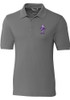 Mens K-State Wildcats Grey Cutter and Buck Advantage Vault Big and Tall Polos Shirt
