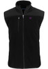 Black K-State Wildcats Cutter and Buck Mens Cascade Sherpa Big and Tall Vest