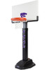 White K-State Wildcats Junior Adjustable Basketball Set