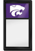 Purple K-State Wildcats Dry Erase Noteboard Sign