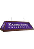 Purple K-State Wildcats Wood Light Pool Table