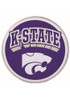 K-State Wildcats Purple Tin Magnet