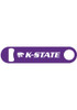 Purple K-State Wildcats 2-sided Metal Bottle Opener