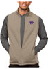 Mens K-State Wildcats Oatmeal Antigua Course Vest