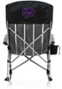 Black K-State Wildcats Rocking Camp Folding Chair