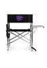 Black K-State Wildcats Sports Folding Chair