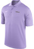 Mens K-State Wildcats Lavender Nike Varsity Short Sleeve Polo Shirt