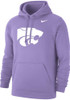 Mens K-State Wildcats Lavender Nike Club Fleece Hooded Sweatshirt