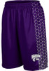 Mens K-State Wildcats Purple ProSphere Geometric Shorts