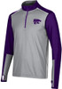 Mens K-State Wildcats Purple ProSphere Counter 1/4 Zip Pullover