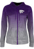 Womens K-State Wildcats Purple ProSphere Zoom Light Weight Jacket