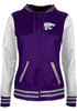 Womens K-State Wildcats Purple ProSphere Letterman Light Weight Jacket