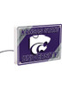 Purple K-State Wildcats LED Lighted Desk Accessory