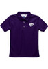 Toddler Purple K-State Wildcats Team Short Sleeve Polo Shirt