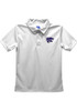 Toddler White K-State Wildcats Team Short Sleeve Polo Shirt