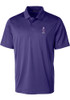 K-State Wildcats Purple Cutter and Buck Prospect Vault Big and Tall Polo