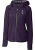 Womens K-State Wildcats Purple Cutter and Buck Mainsail Vault Medium Weight Jacket