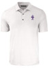 K-State Wildcats White Cutter and Buck Forge Vault Big and Tall Polo