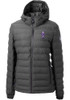 Womens K-State Wildcats Grey Cutter and Buck Mission Ridge Repreve Vault Filled Jacket