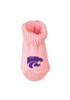 Knit K-State Wildcats Baby Bootie Boxed Set - Pink