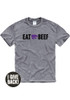 K-State Wildcats Eat Beef Short Sleeve T Shirt - Graphite